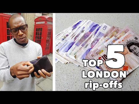 Top 5 London Rip-Offs (OVERPRICED)