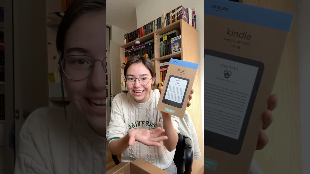 I bought my first KINDLE 🤩📱📚