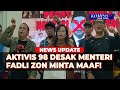 Menteri Kebudayaan Fadli Zon Didesak Minta Maaf Soal Pernyataan Pemerkosaan Massal Tahun 1998
