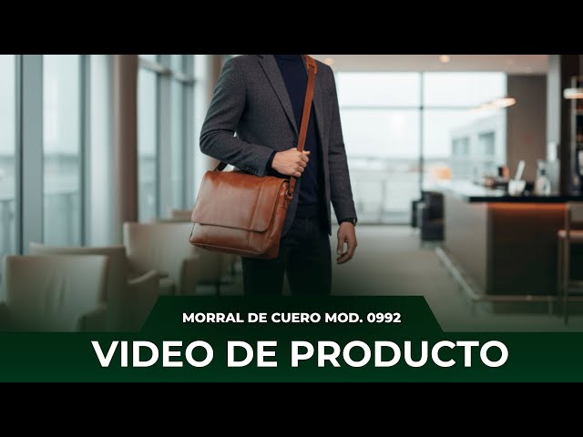 Vídeo relacionado con URBAN LEATHER Bolsa De Hombro Para Laptop De 15 Pulgadas Para Hombre, Maletín De Cuero, Bolsa Mensajera Cruzada, Para Hombre, Marrón, 38 cm