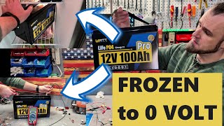 " FROZEN " WattCycle Lifepo4 PRO battery TEST full charge, Discharge, maximum amps