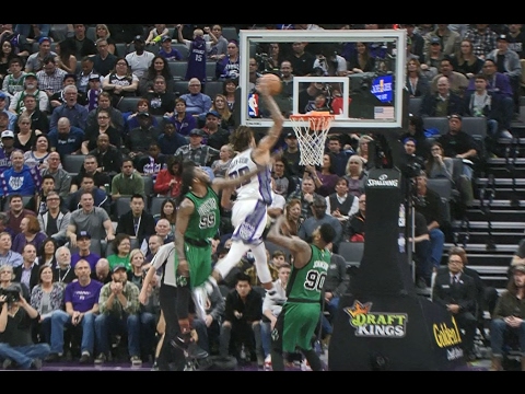 Willie Cauley-Stein Flies for SICK Alley-Oop vs. the Celtics | 02.08.17