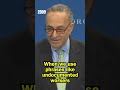 "The American people overwhelmingly oppose illegal immigration." Sen. Chuck Schumer