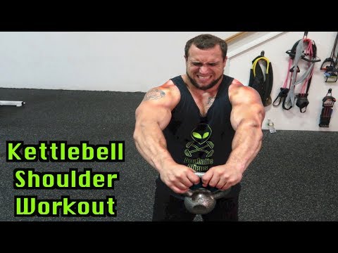 Intense 5 Minute Kettlebell Shoulder Workout