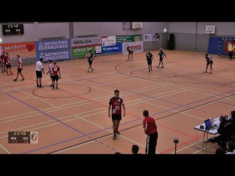 Handballregeln: Anwurf, Abstand bei „schneller Mitte“ (Szene 1)