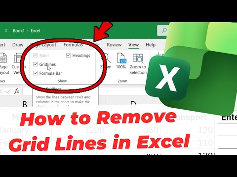 How to Remove Grid Lines in Excel (Clean Look)