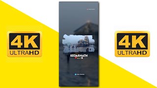 Kedarnath 4K Fullscreen WhatsApp Status | Mahadev Fullscreen Status | Lord Shiva | #lordmahadev