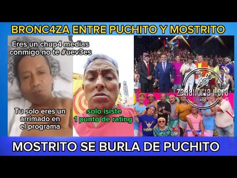 P3LE4 entre MOSTRITO VS PUCHITO   Eres solo un arrimado del jirón del Humor - Cómicos 2023
