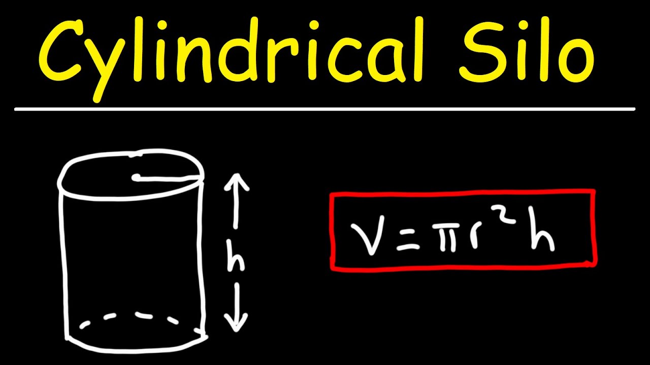 How to Find the Volume of Grain in Cubic Feet That a Farmer can Store in his Cylindrical Silo