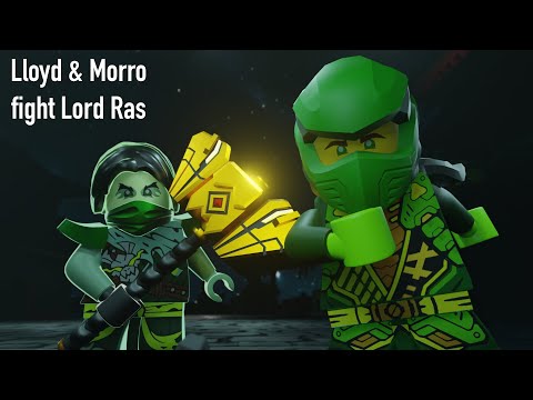 Dragons Rising: Lloyd and Morro Fight Together Against Ras!