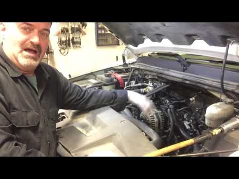 Chevy GMC Valley Pan Gasket Replace