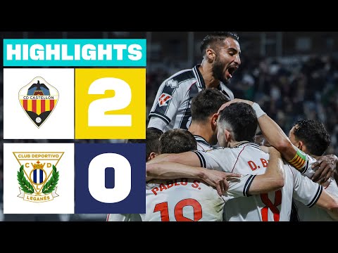 CD CASTELLÓN 2 - 0 CD LEGANÉS | RESUMEN LALIGA HYPERMOTION