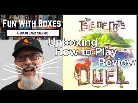 The Isle of Cats Duel Board Game | Frank West |The City of Games | Unboxing, How to Play and Thoughts