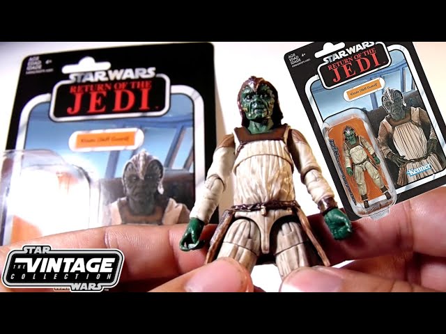 Vídeo relacionado con Star Wars - E4 Vintage Klaatu Skiff Guard (Hasbro E4060ES0)