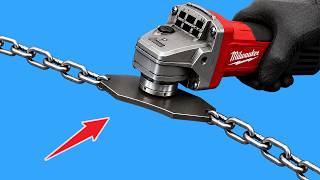 The Farmer Attached a Chain to an Angle Grinder! Turning It Into an All-Terrain Grass Cutter