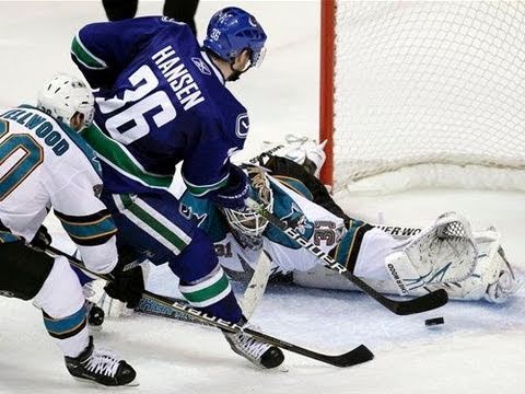 Vancouver Canucks 3 San Jose Sharks 2