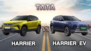 Tata Harrier vs Harrier Ev Comparison