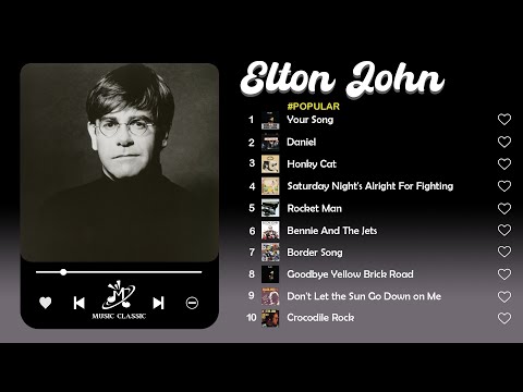 Elton John Greatest Hits Full Album 2024 - Best Songs Of Elton John Playlist 2024