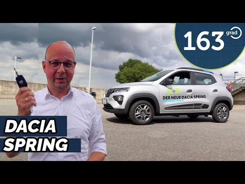 Dacia Spring electric - Wie fährt das billigste Elektroauto ? 163 Grad probiert es aus! - 4K (2021)