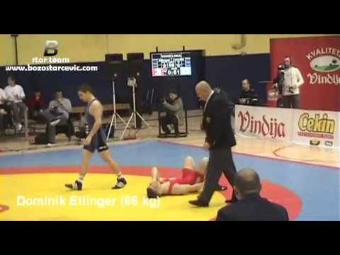 Hrvanje - HK "Vindija" vs. HK "Lika" - 14.11.2010. - Starčević, Etlinger, Hogač, Koščević
