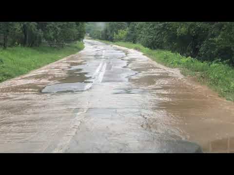 Strada Principala dupa o ploaie torentiala
