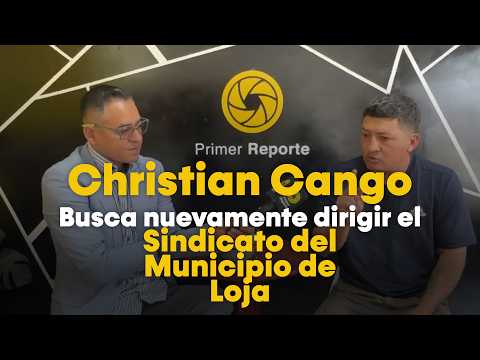 Christian Cango busca nuevamente dirigir el Sindicato del Municipio de Loja