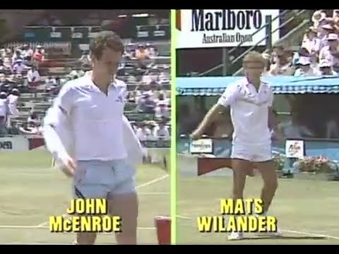 Mats Wilander vs John McEnroe SF - Australian Open 1983
