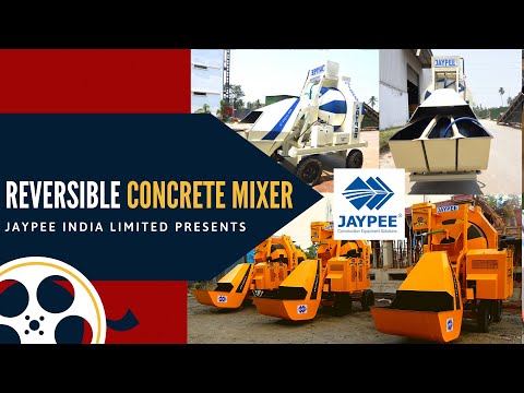Reversible Drum Concrete Mixer