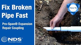 How To Install the NDS Pro-Span™ Expansion Repair Coupling