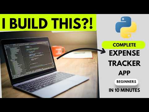 Build A Python Expense Tracker App Beginner Project Tutorial