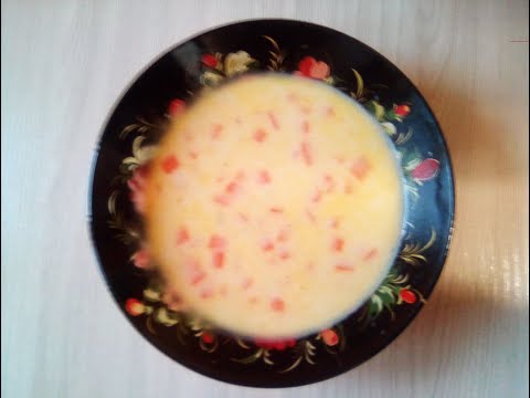 Сливочный суп от Луча. Cream soup. 奶油汤. पनीर के साथ प्यूरी सूप