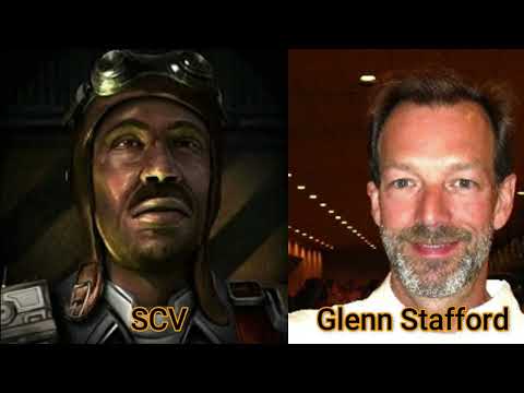Character and Voice Actor - StarCraft - SCV - Glenn Stafford