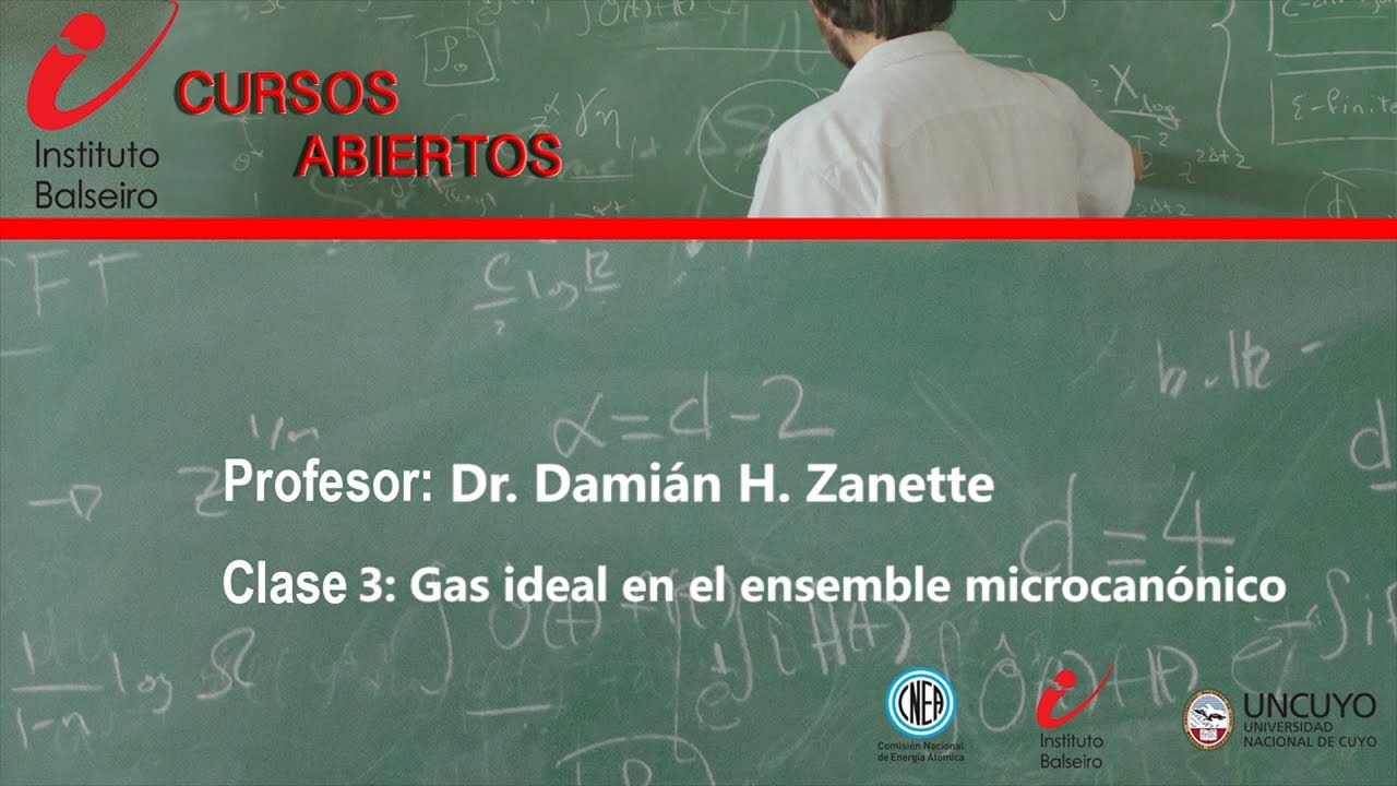 Mecánica estadística | Clase 3: Gas ideal en el ensemble microcanónico