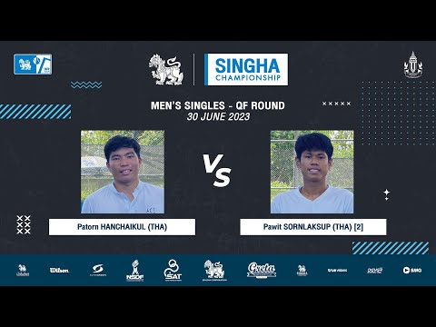 Patorn HANCHAIKUL x Pawit SORNLAKSUP | SINGHA CHAMPIONSHIP 2023 (Individual Masculino - Rodada QF)