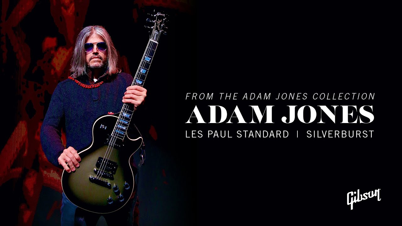 Adam Jones Les Paul Standard Antique Silverburst - YouTube