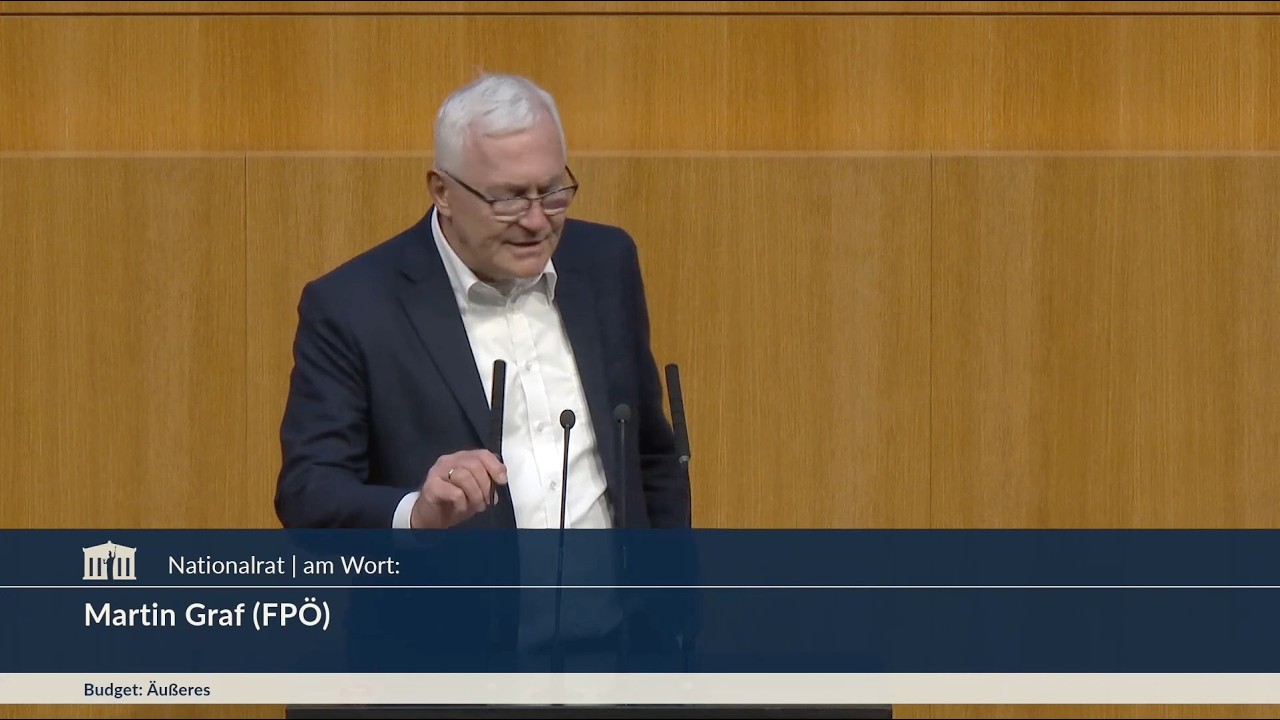 Martin Graf - Äußeres - Budget 2027-2028 - 8.7.2026