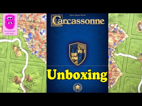 Carcassonne: 20th Anniversary Edition, Unboxing