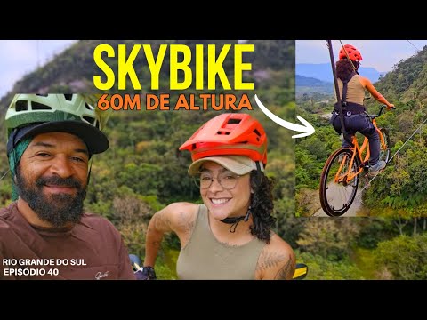 PEDALANDO NAS ALTURAS | Ecoparque dos Canyons | Mampituba, RS