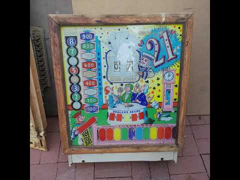 #1 Williams 21 pinball machine