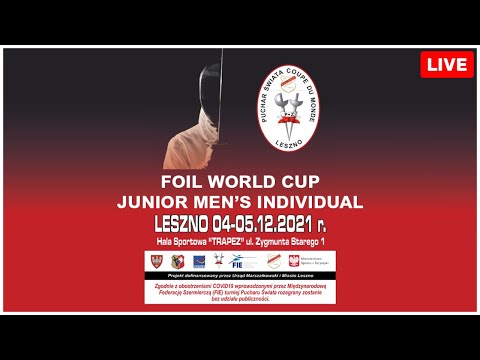 World Cup Leszno 2021 - Junior Men's Individual Foil - Final Piste (1)