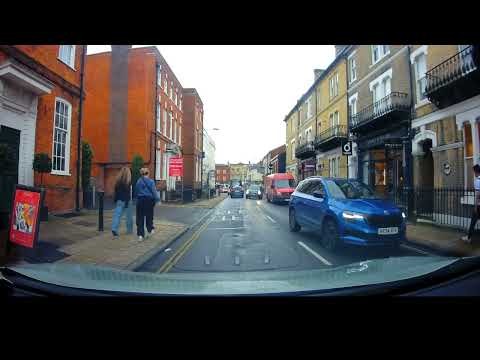 Delivery Vans Gridlock Southgate Street Winchester. KN69UNL