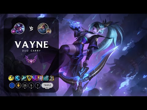 Vayne ADC vs Yasuo - EUW Master Patch 13.15