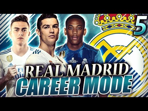 FIFA 18 Real Madrid Career Mode #5 - MARTIAL IS ON FIRE!! WE FINALLY PASS BARCA IN THE LEAGUE?!