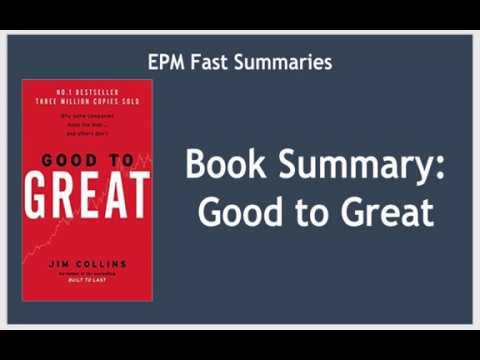 Book Summary: Good to Great by Jim Collins