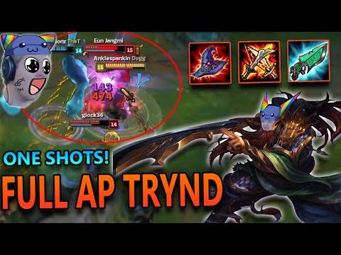 FULL AP TRYNDAMERE MID - League of Legends Commentary