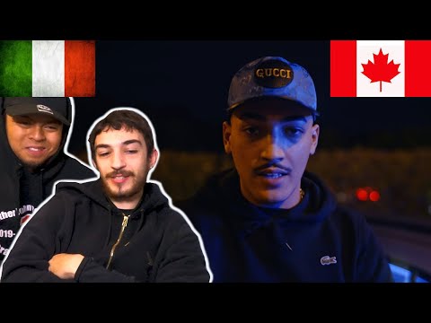 CANADIANS REACT TO ITALIAN DRILL - Simba La Rue – Opinel (Official Video)