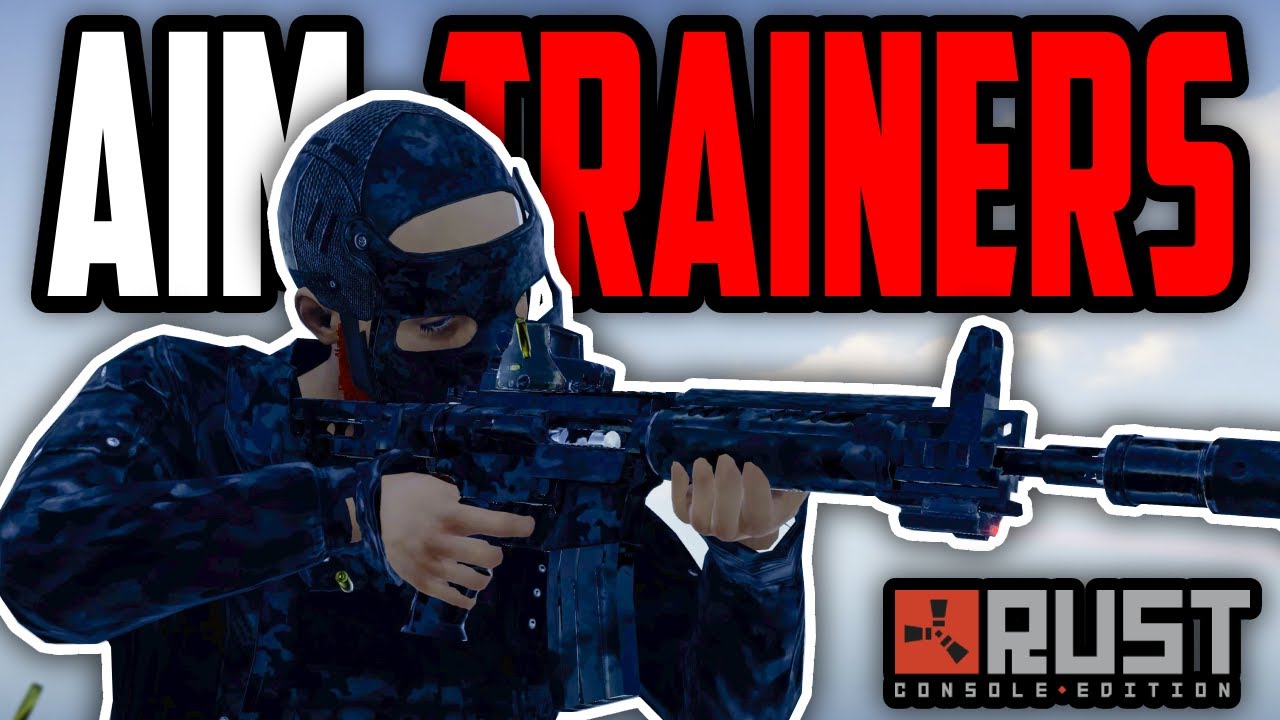RUST CONSOLE AIM TRAINERS!! (How To Play Public Test Branch) - RUST CONSOLE EDITION