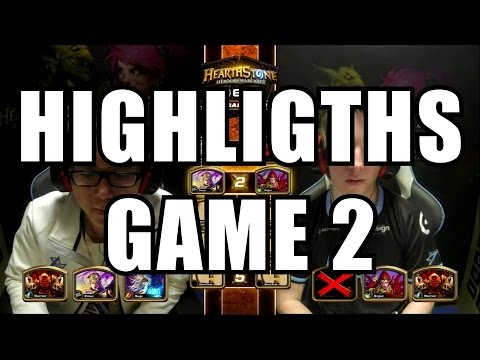 HEARTHSTONE AMAZ vs ORANGE HIGHLIGHTS - Grand Final 2015 Game 2