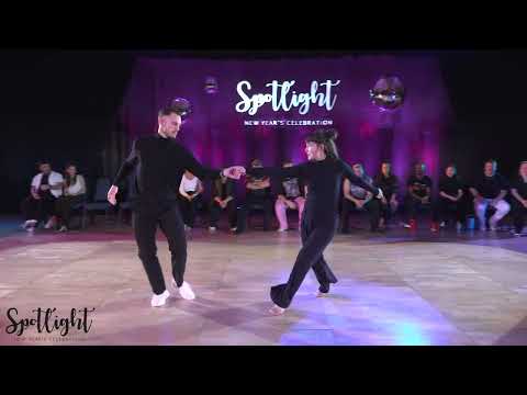 Spotlight New Year's Celebration 2025/2026 Open Strictly Swing Dillon Luther & Lindsay Mistretta