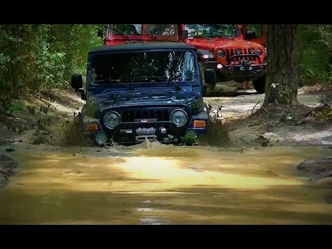 Romp in the Swamp - a Jeep 4x4 offroading trail ride in Central Florida